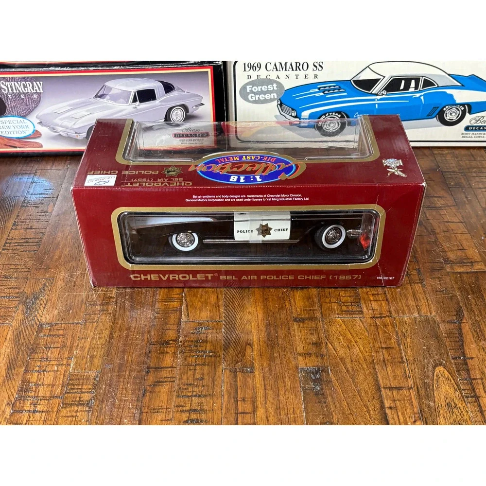 Road Legends 1958 Cadillac EL Dorado Seville Police Chief Diecast Car 1:18 New
